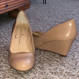 Jessica Simpson wedges